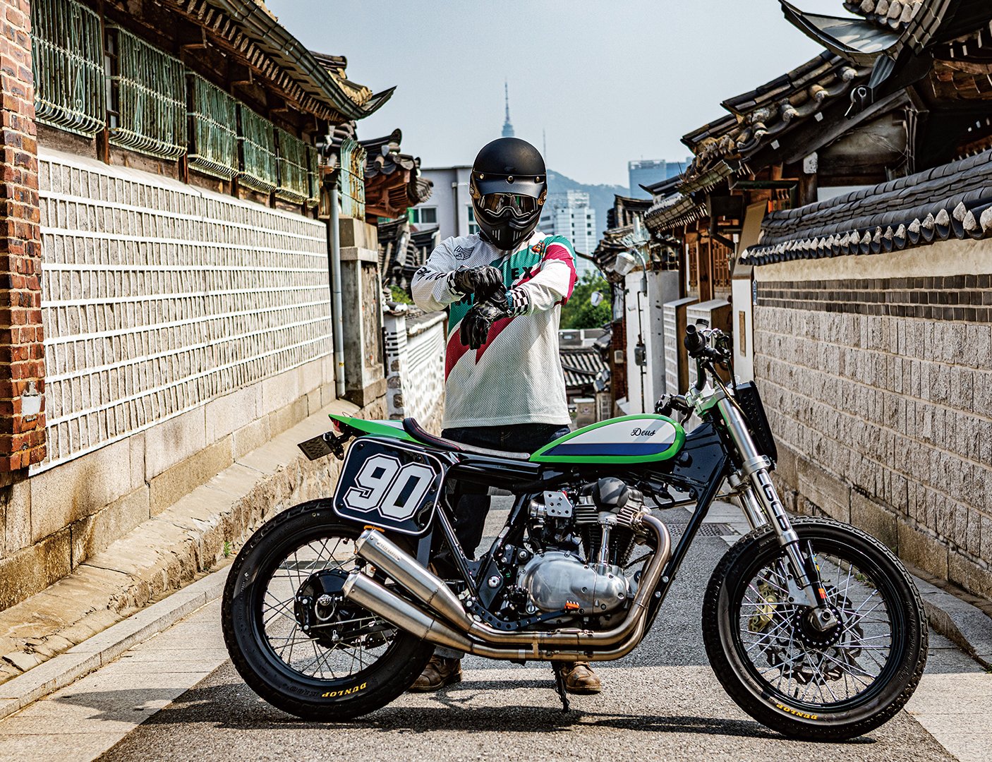 RAPID BIKE ECSY Kawasaki DAEG w800他 Kawasaki W800 Korea – Deus Ex Machina Europe