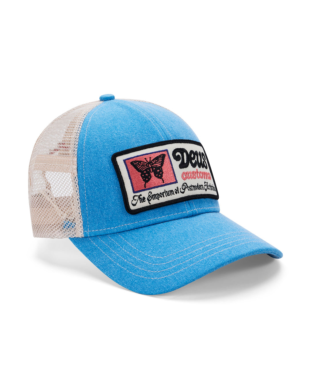 Hats | Deus Ex Machina | Slapstick Trucker - Bonnie Blue – Deus Ex
