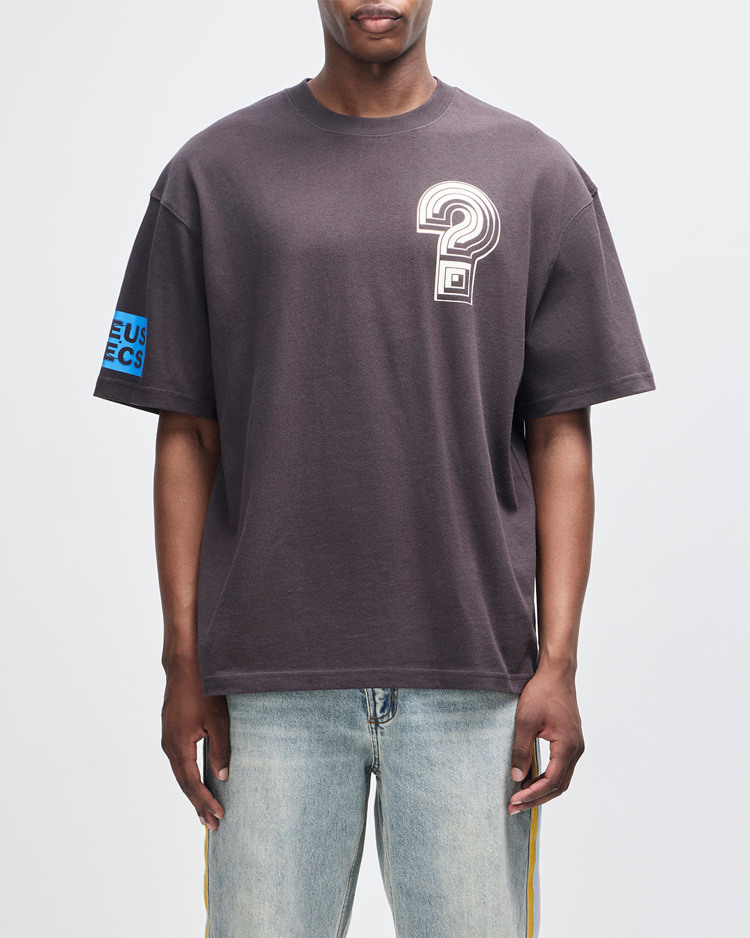 T-Shirts | Deus Ex Machina | Working Towards Tee - Anthracite