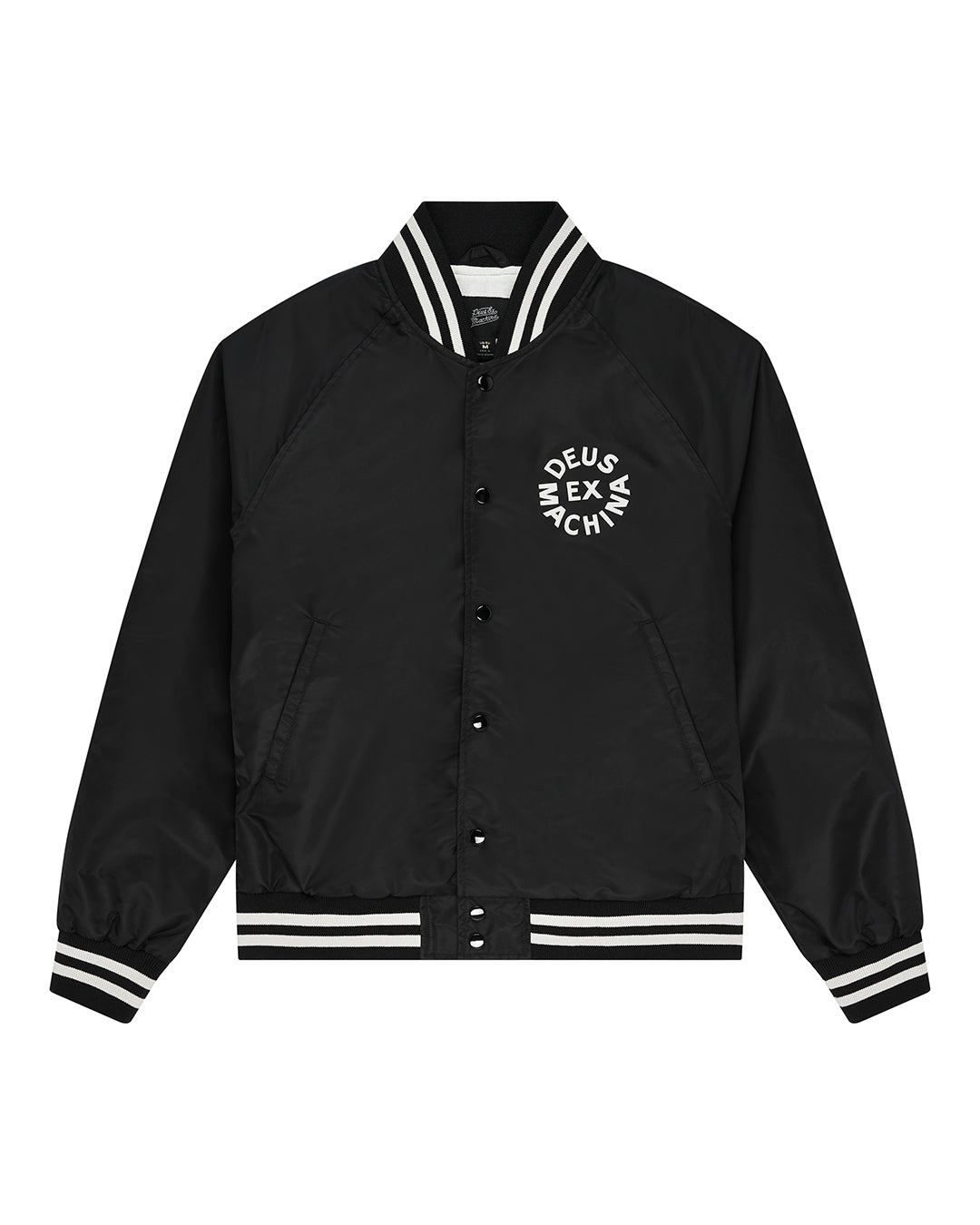 Jackets | Deus Ex Machina | Stadium Jacket - Black – Deus Ex