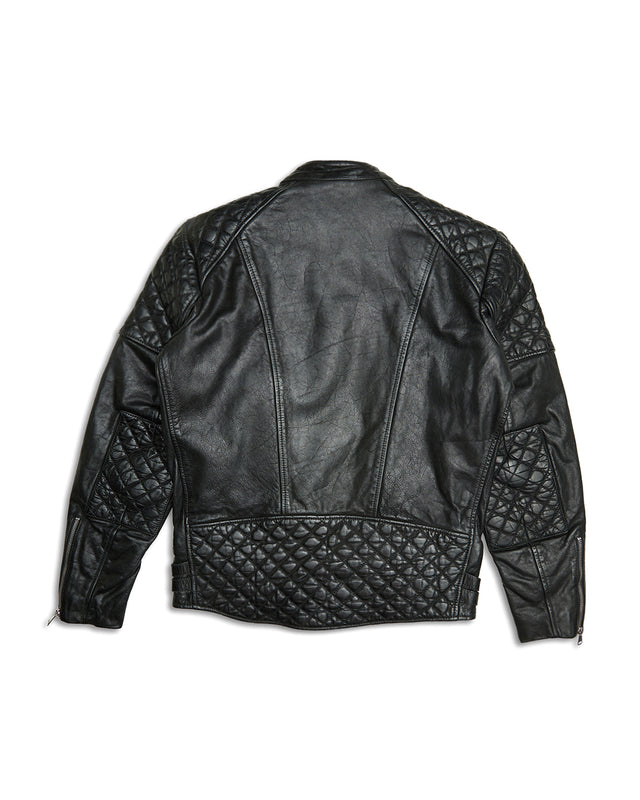 Lightning Leather Jacket - Black