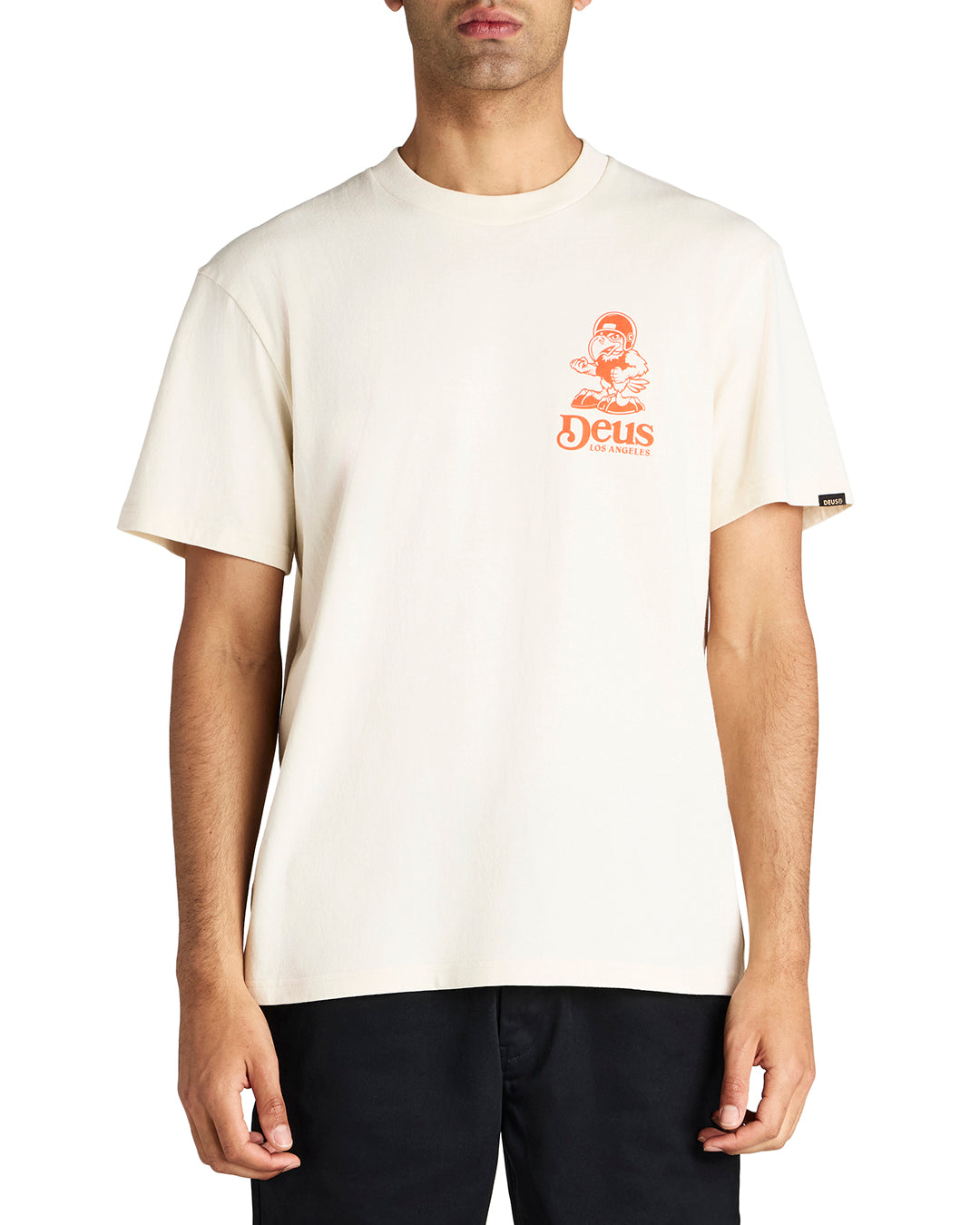 Tees | Deus Ex Machina | Raptor Tee - Dirty White – Deus Ex
