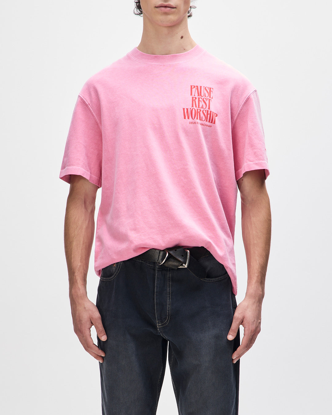 T-Shirts | Deus Ex Machina | Noise Complaint - Prism Pink – Deus