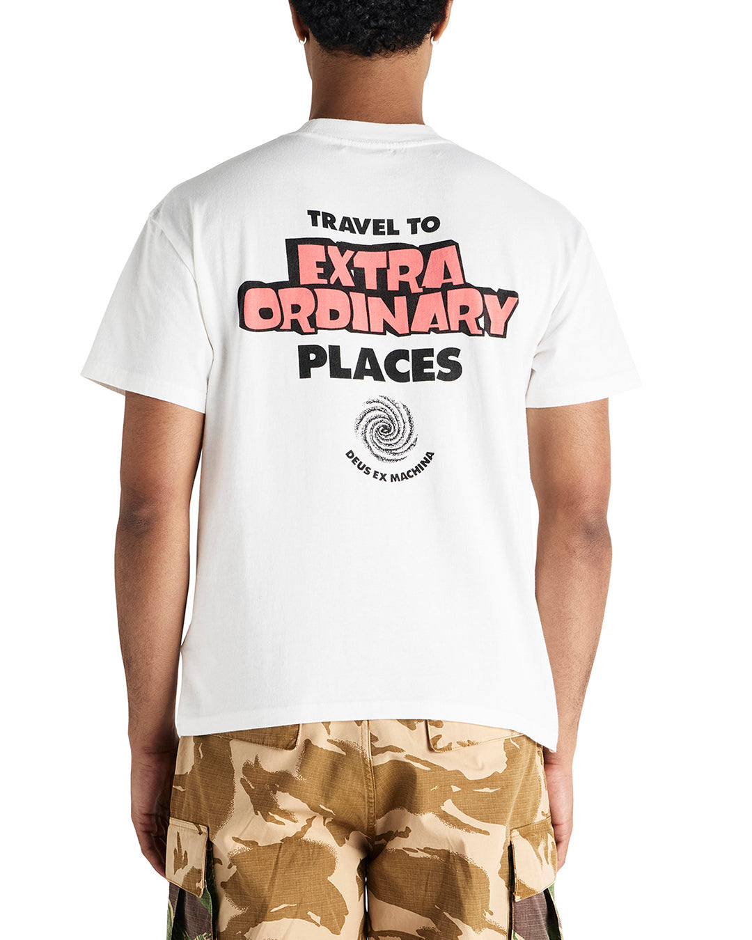 Tees | Deus Ex Machina | Celestial Rod Tee - Vintage White