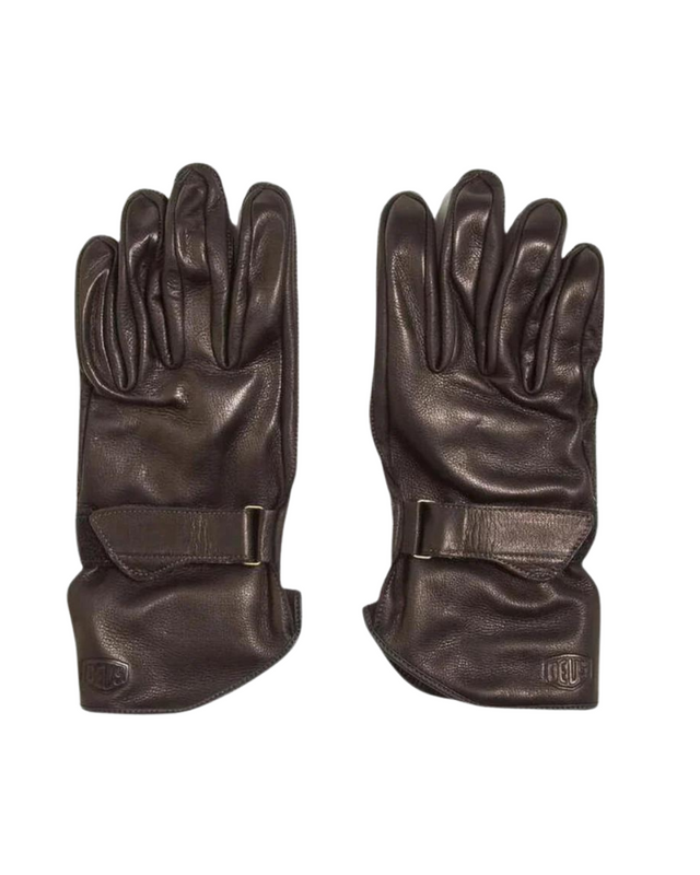 Deus Belted Gloves - Black