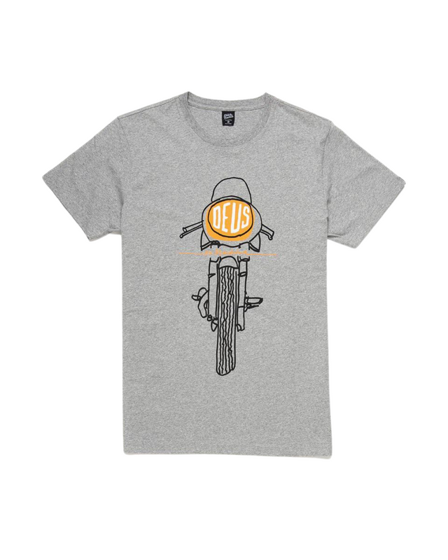 Frontal Matchless Tee - Grey Marle