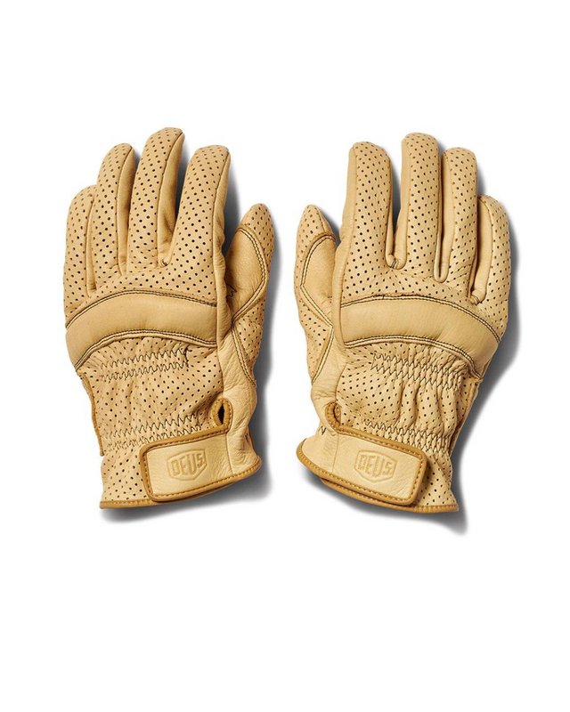Mesh Gripping Gloves - Tan