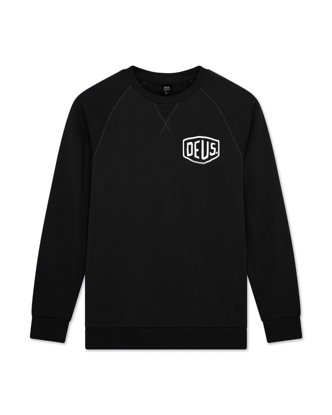 Fleece | Deus Ex Machina | Venice Address Crew Black – Deus Ex