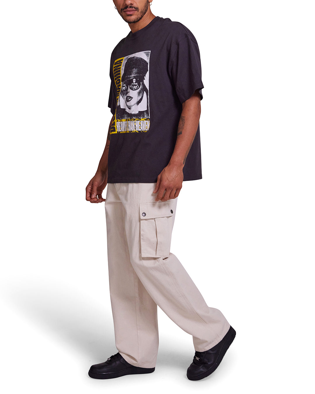 Records Cargo Pant - Natural