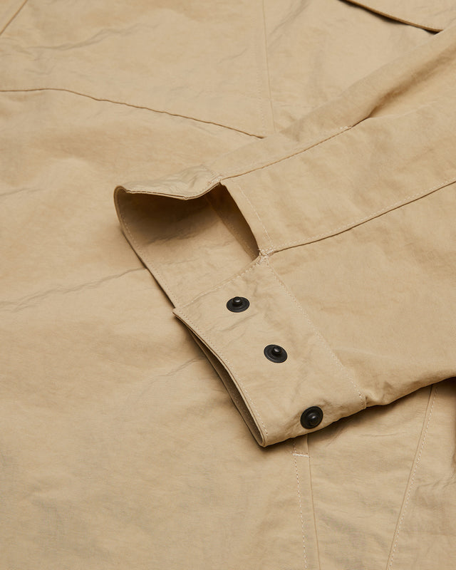 Polaris Nylon Coat - Sand Beige