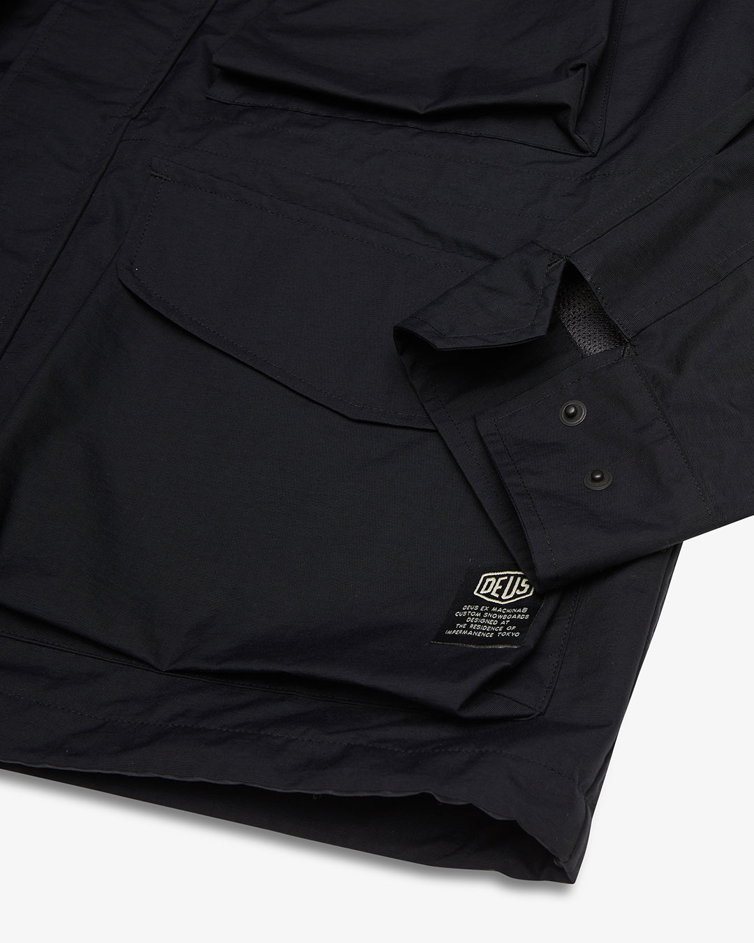 Pathfinder Nylon Field Jacket - Black