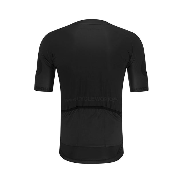 Black Logo Jersey - Black