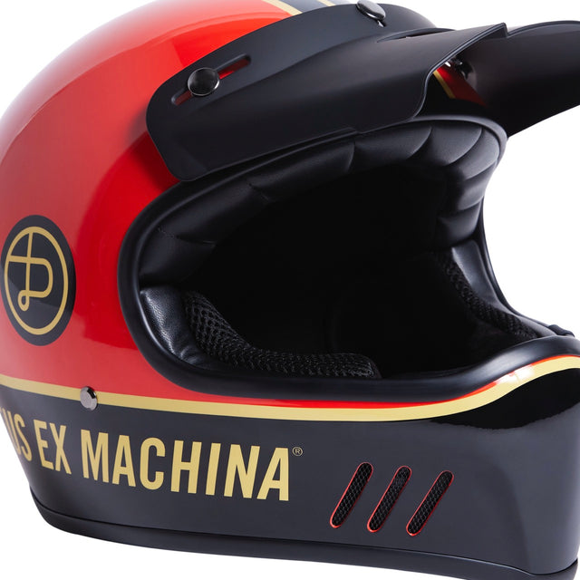 deus motorcycle helmet Checker Deus Django Vintage MX Helmet