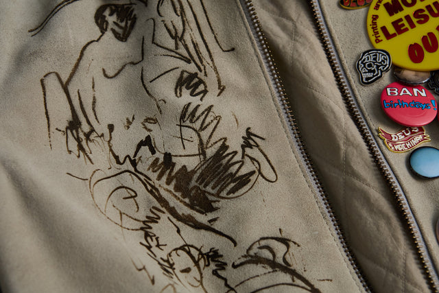 More Leisure Suede Jacket