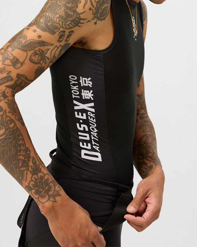 Deus Ex Attaquer Rose Base Layer - Black