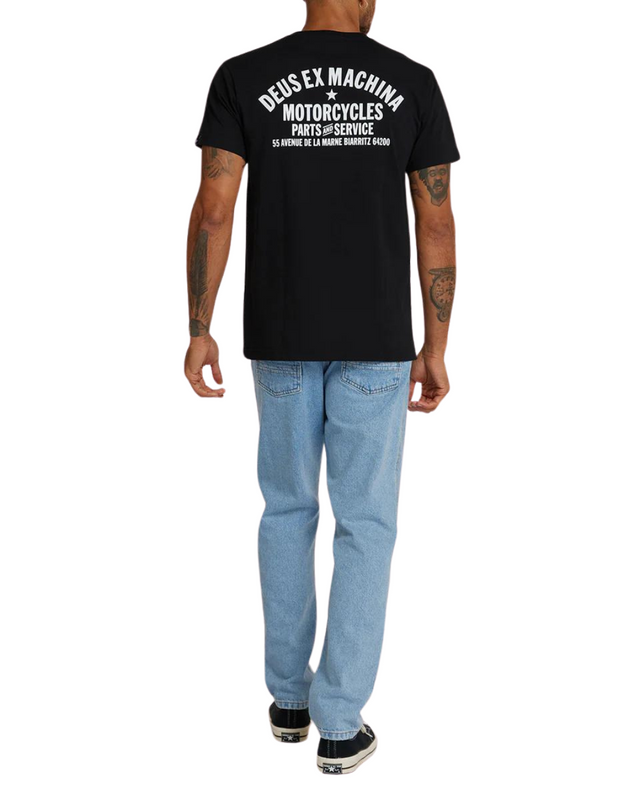 Biarritz Address Tee - Black