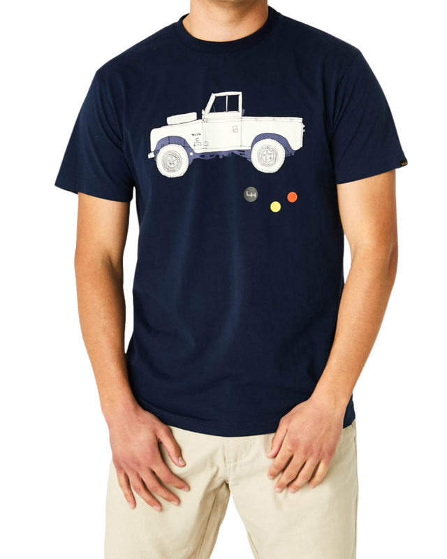 Carby Landie Tee - Navy 