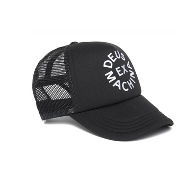 Circle Logo Trucker Hat |Flatlay