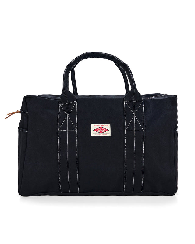 D261MBG357-CanvasDuffleBag-Black