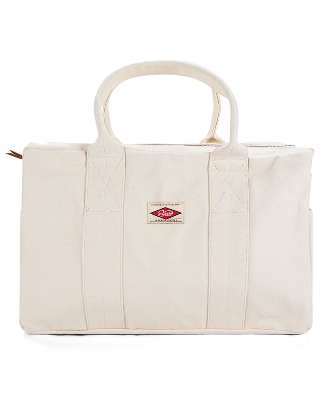 D261MBG357-CanvasDuffleBag-OffWhite