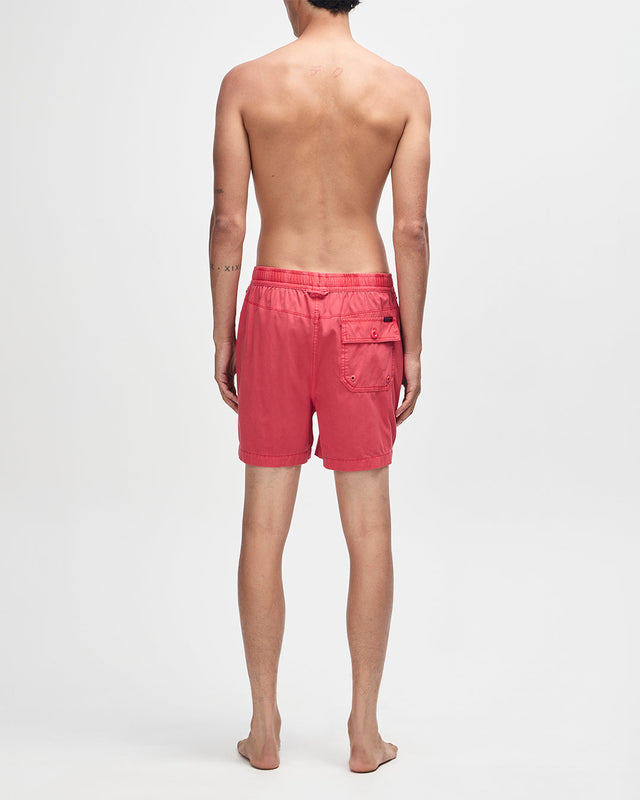 Sandbar Garment Dyed Short - Melon Red
