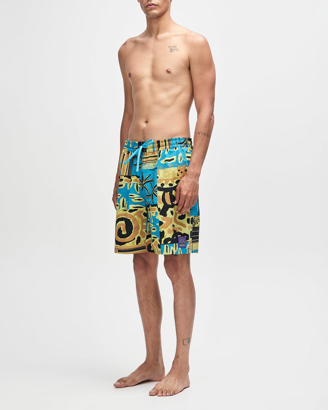 Freamon Swim Short - Yellow