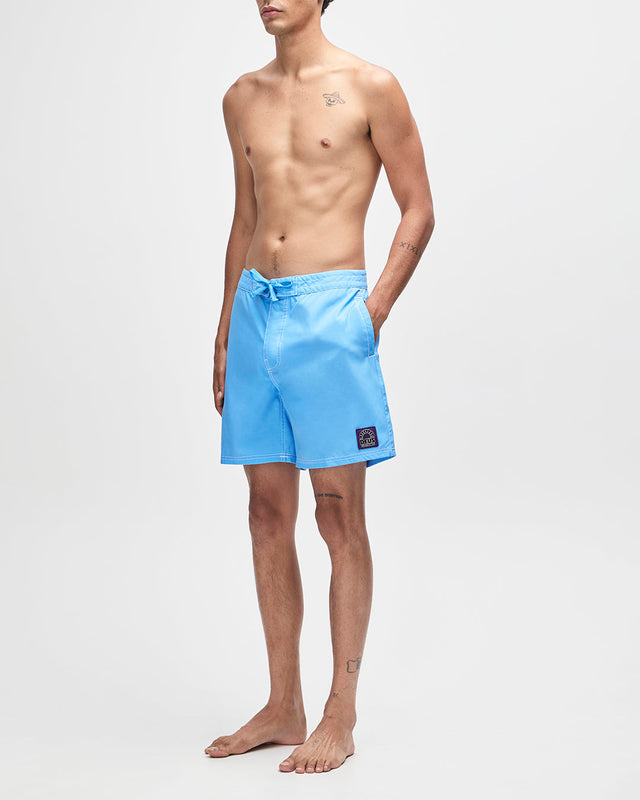 Bañador de malla aérea - Azul Bonnie