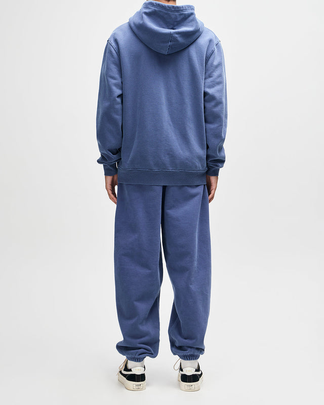 Shield Garment Dyed Zip Hoodie - Mechanic Blue