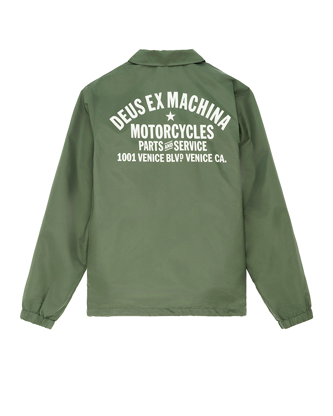 Jackets | Deus Ex Machina | Venice Coach - Pine Green – Deus Ex