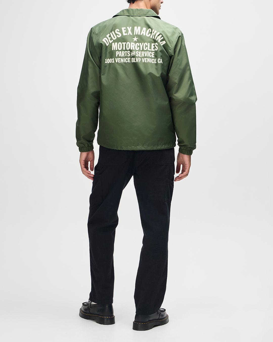 Jackets | Deus Ex Machina | Venice Coach - Pine Green – Deus Ex