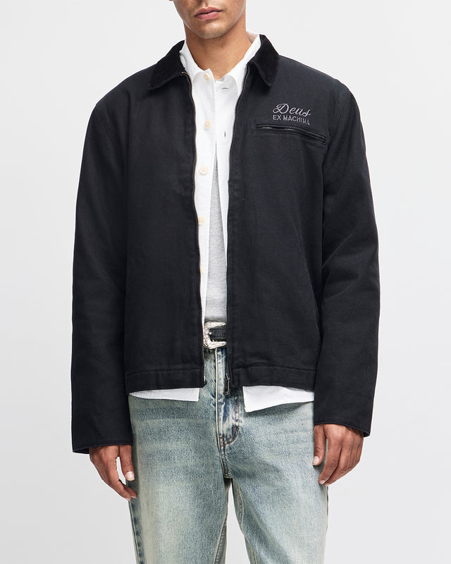 Address Workwear Jacket Black 