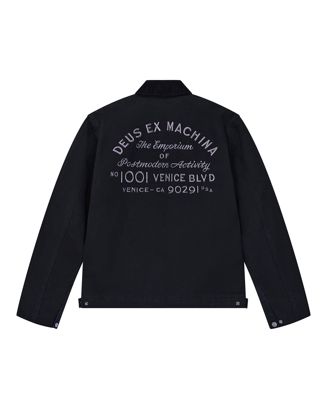 Address Workwear Jacket - Black – Deus Ex Machina Europe