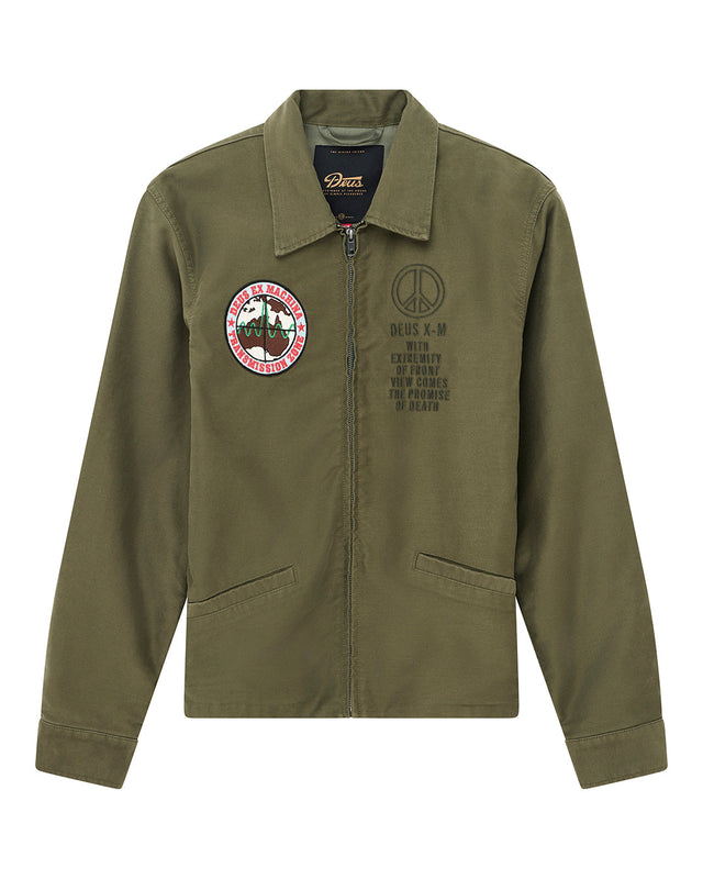 D261MJK301-FugaziSouvenirJacket-Pine
