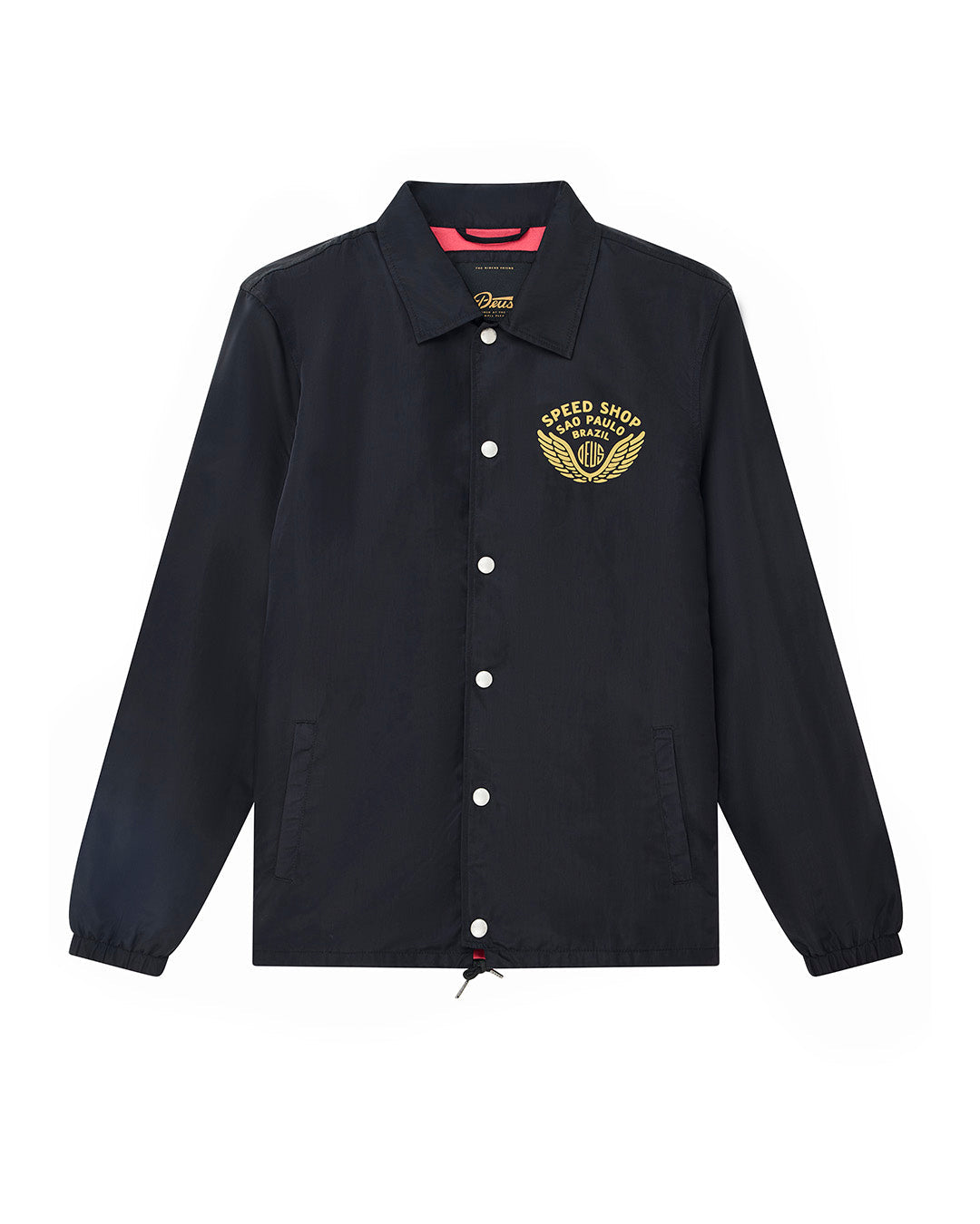 Jackets | Deus Ex Machina | Munificence Nylon Coach - Black – Deus