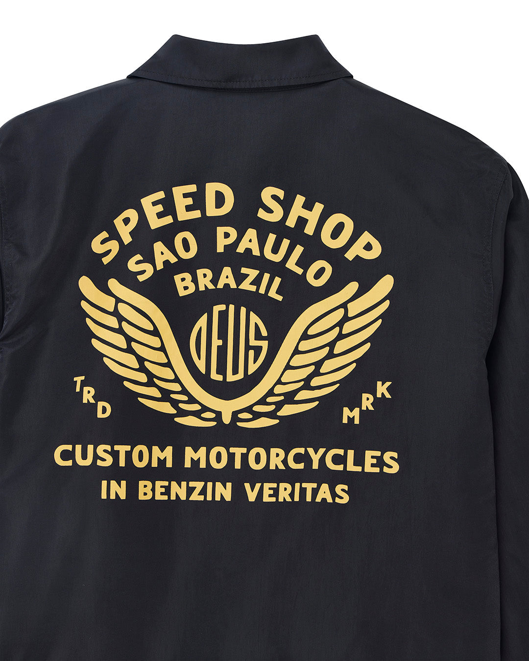 Jackets | Deus Ex Machina | Munificence Nylon Coach - Black – Deus