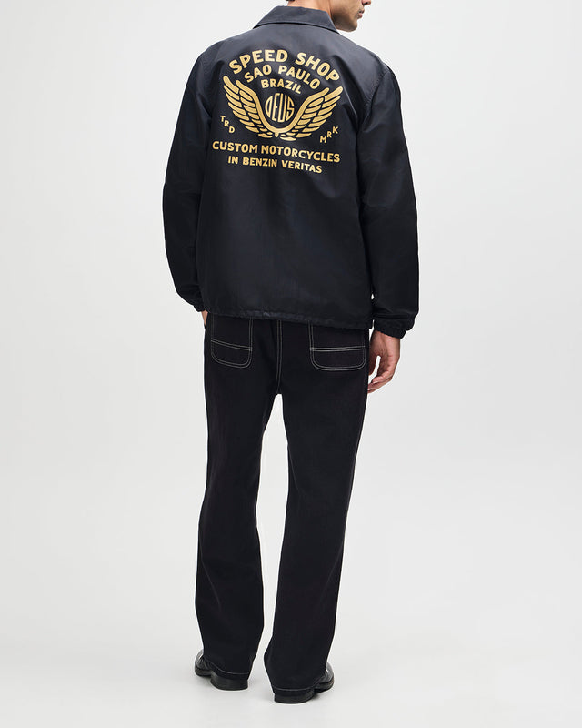 Munificence Nylon Coach - Black