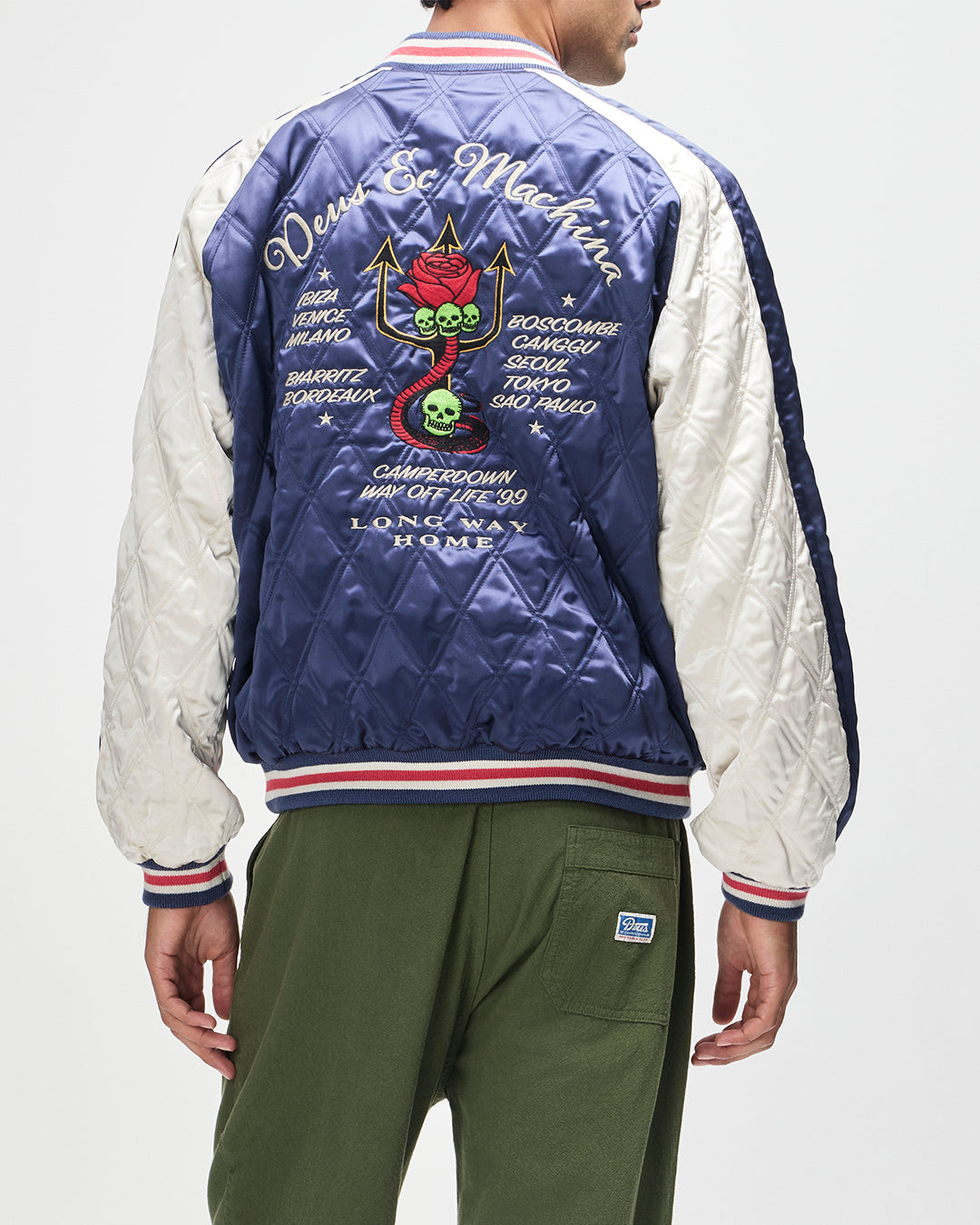 DEUS EX MACHINA スカジャン リバーシブル XL Jackets | Deus Ex Machina | Suka Reversible Bomber - Multi – Deus