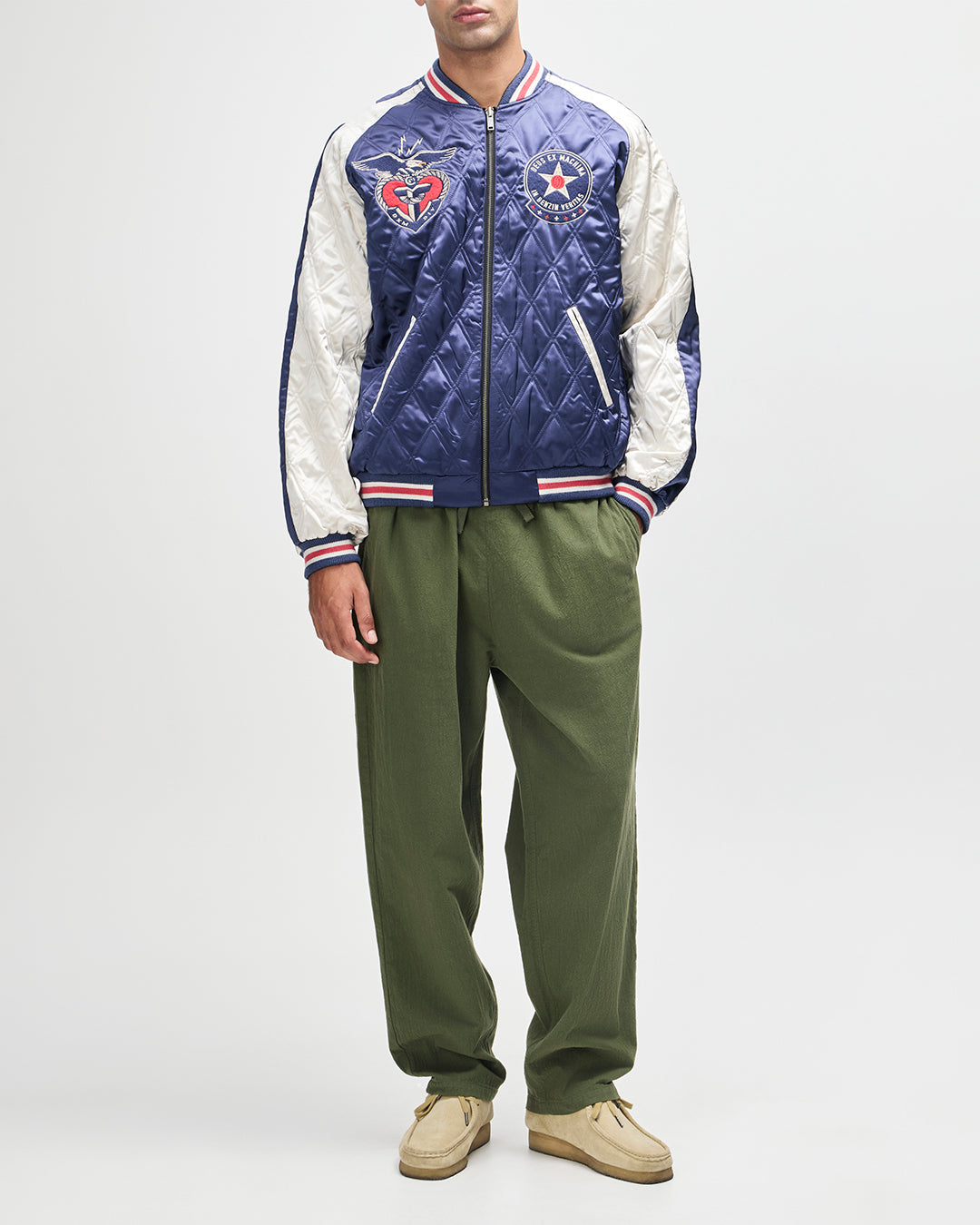 Jackets | Deus Ex Machina | Suka Reversible Bomber - Multi – Deus