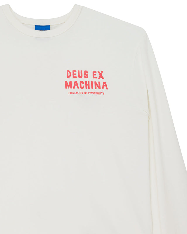 Kumbaya Ls Tee - Vintage White