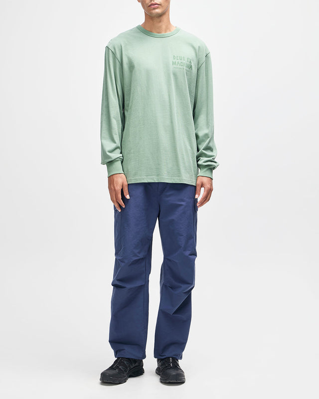 Kumbaya Ls Tee - Loden Frost Green