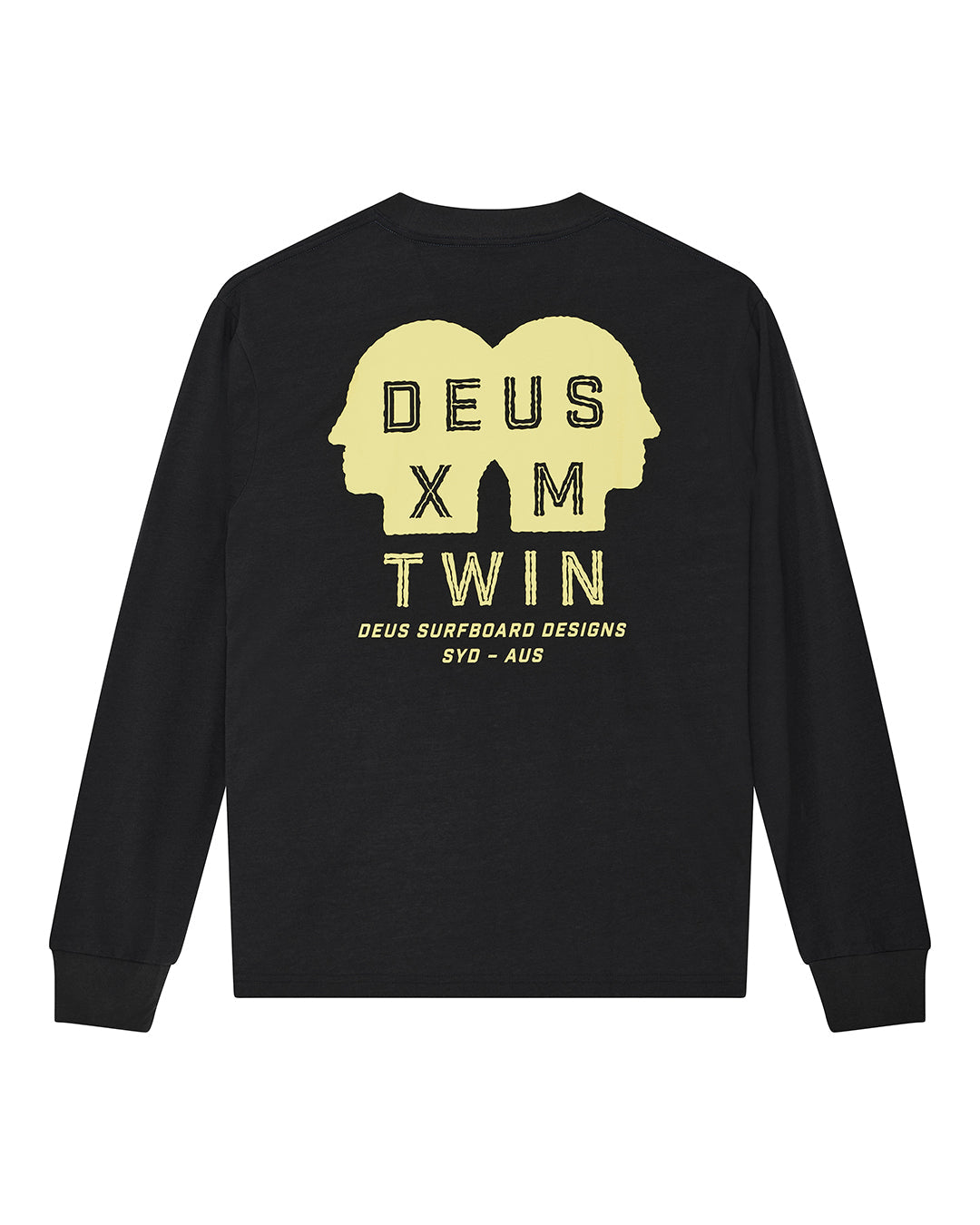 Long Sleeve T-Shirts | Deus Ex Machina | Twin Ls Tee - Black