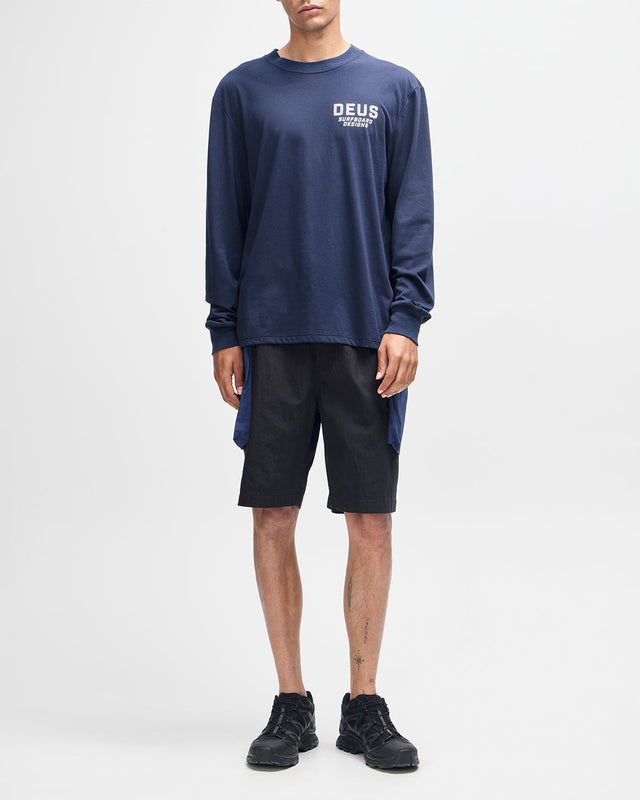 Twin Ls Tee - Mechanic Blue