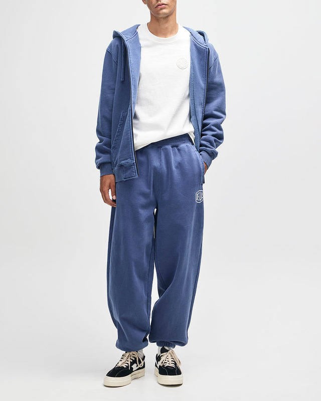 Shield Garment Dyed Track Pant - Mechanic Blue