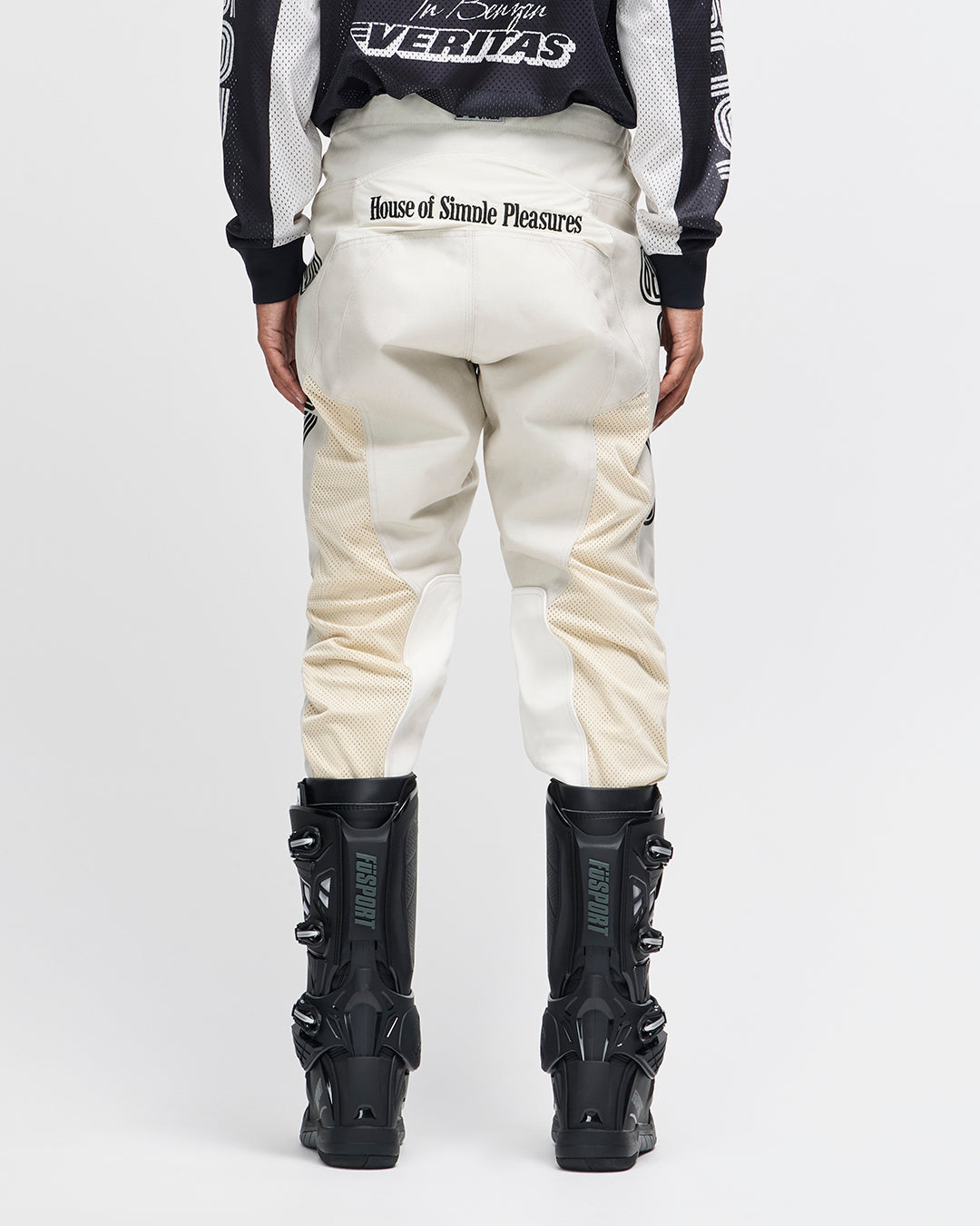 Pants | Deus Ex Machina | Moto Off Road Pant - Dirty White – Deus