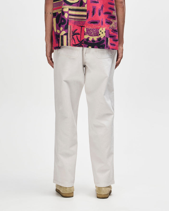 Stringer Walk Pant - Dirty White