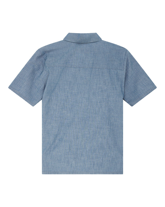 D261MSH104-ForecourtChambrayShirt