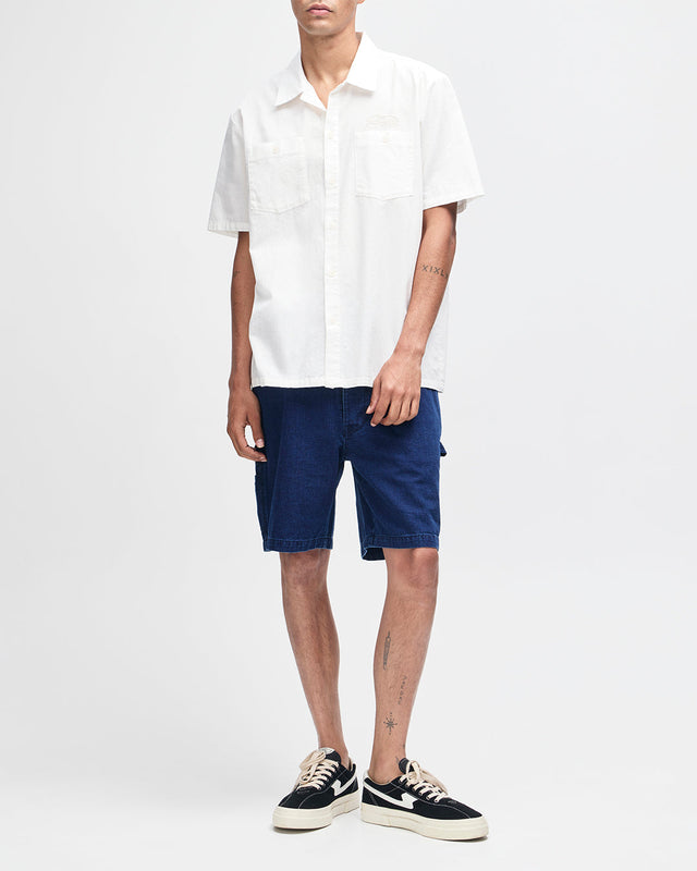 Forecourt Chambray Shirt - Natural