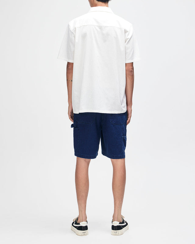 Forecourt Chambray Shirt - Natural