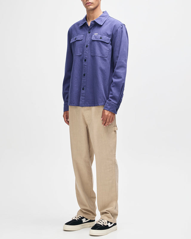 Vacay Chambray Shirt - Mechanic Blue