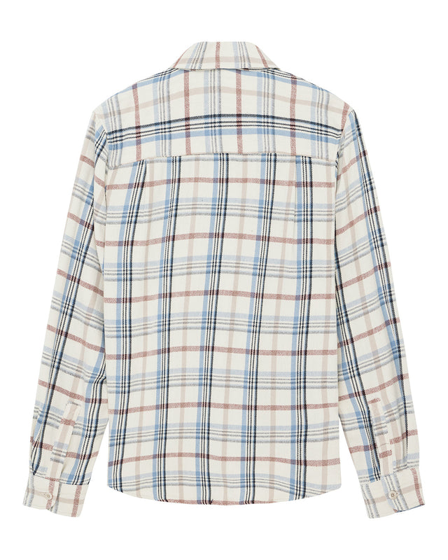 D261MSH304-VacayCheckShirt-Natural